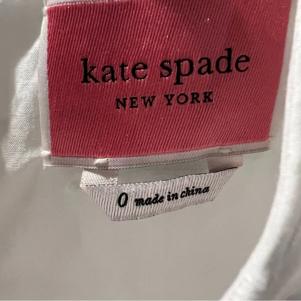 Kate Spade white eyelet dress